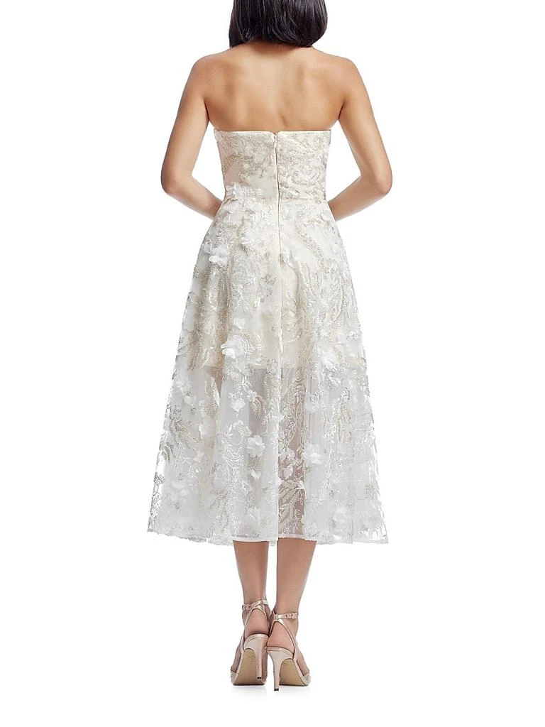 Dress The Population Kailyn Floral Fit & Flare Midi-Dress 4