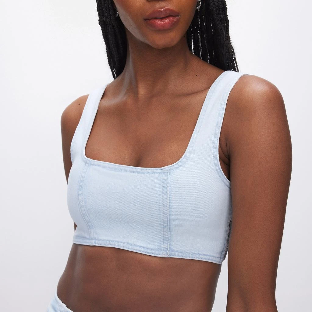 Good American Denim Bralette 1