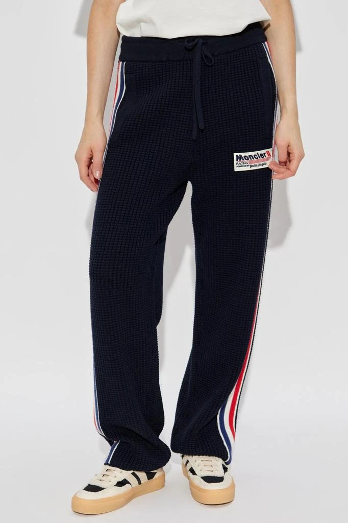 Moncler Genius Moncler X Palm Angels Racing-Inspired Patch Sweatpants 2