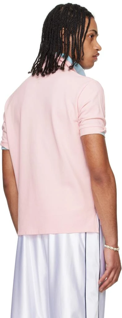 Raimundo Langlois Pink & Blue Layered Polo 3