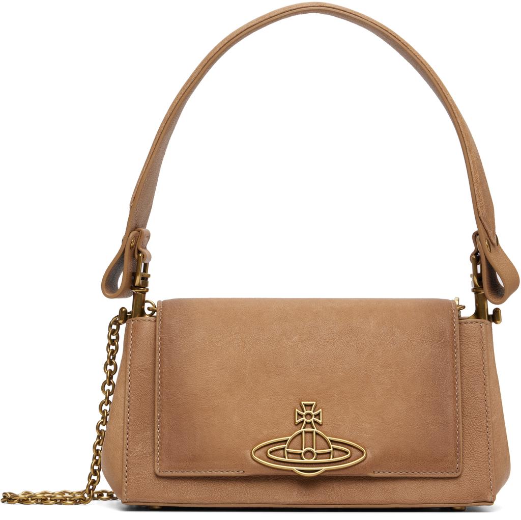 Vivienne Westwood Tan Hazel Medium Bag