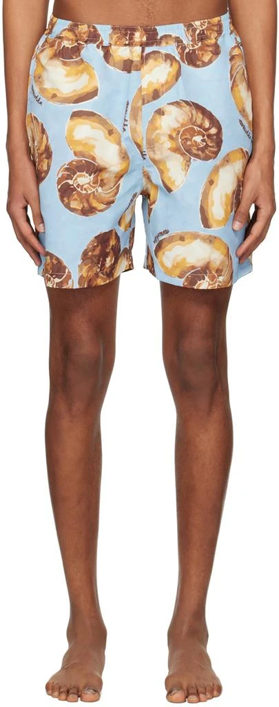 Nanushka Blue Kenan Swim Shorts 1