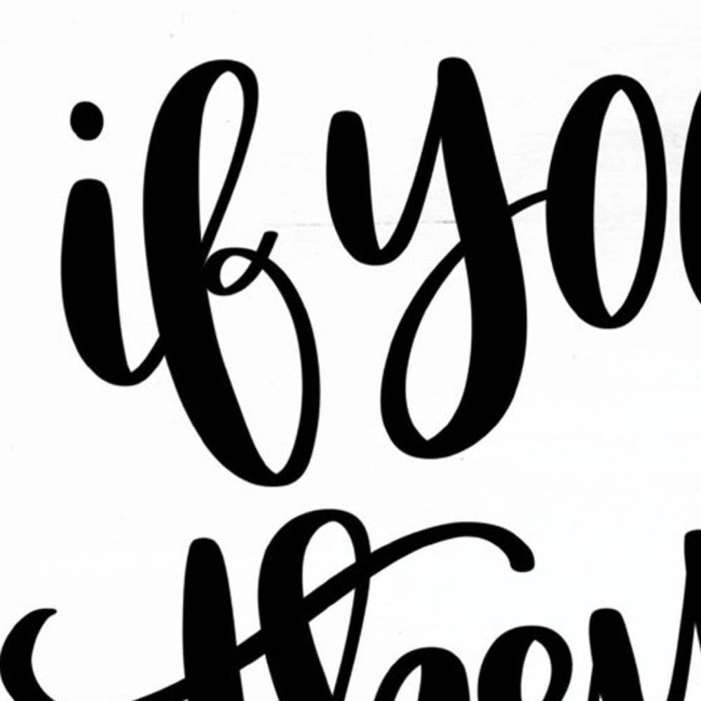 Hivvago If You Feed Them 1 White Framed Print Wall Art 4