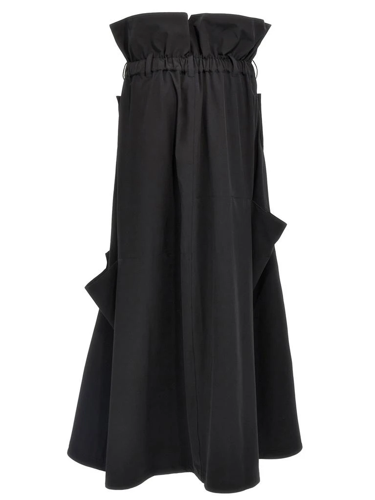 Y-3 Y-3 Vent Drawstring Midi Skirt 2