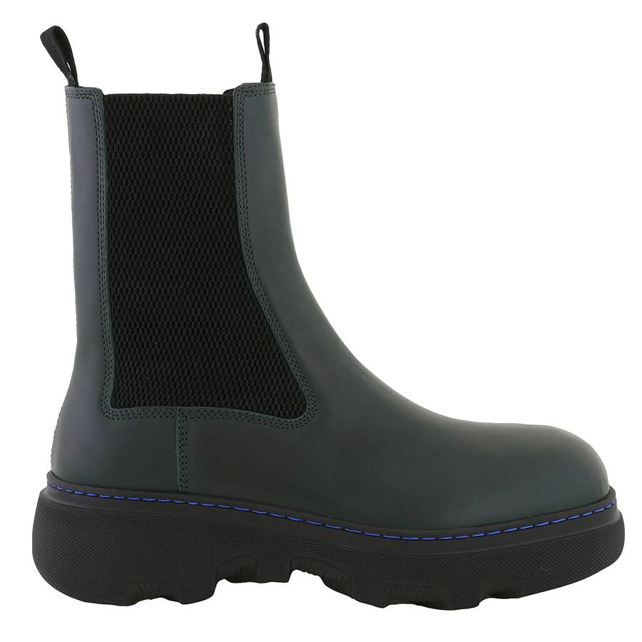 Burberry Burberry Creeper Leather Chelsea Boots, Brand Size 38.5 ( US Size 8.5 ) 1