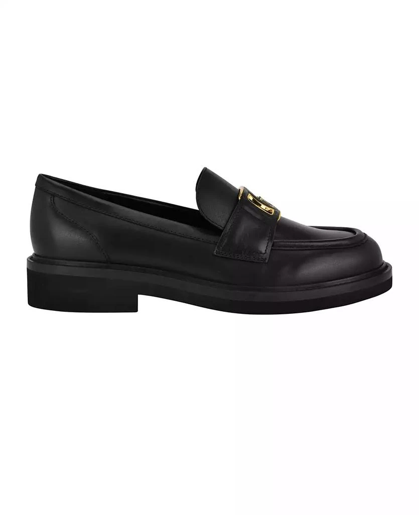 GUESS Women's Shuttle Logo Hardware Round Toe Loafers 2