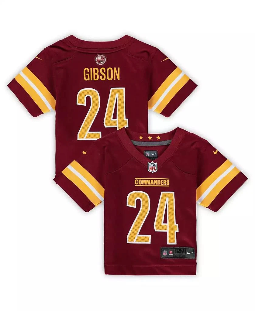 NIKE Infant Boys and Girls Antonio Gibson Burgundy Washington Commanders Game Jersey 1
