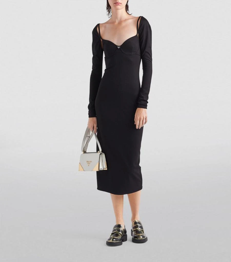 jersey floral dress Wrenlee Jersey Dress Navy / S