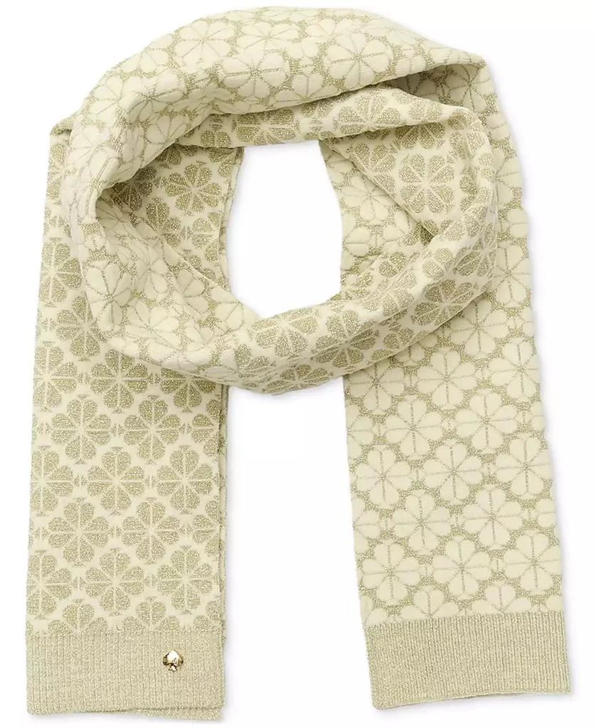 Kate Spade Spade Flower Tonal Scarf 6