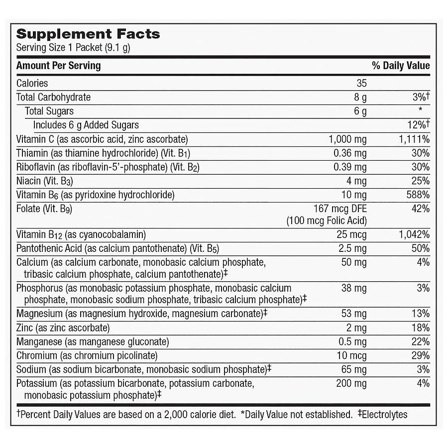 Emergen-C Vitamin C Powder Super Orange 3