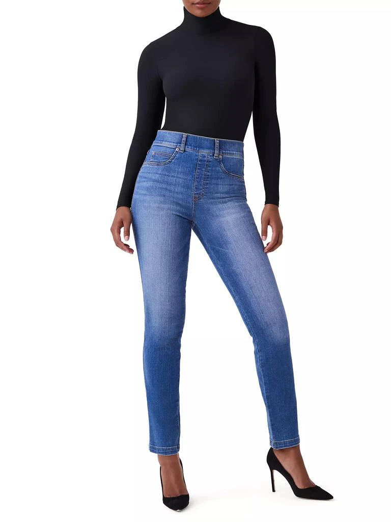 SPANX Rib-Knit Turtleneck Bodysuit 2