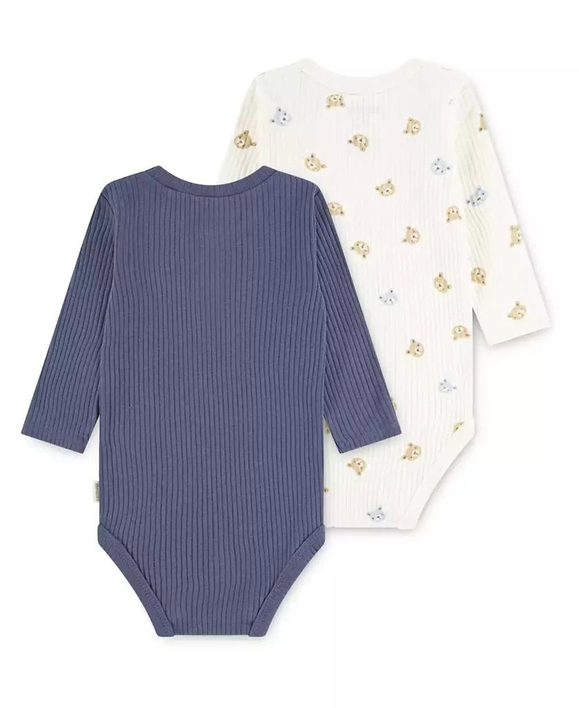 Huggies Baby Boys
 Long-Sleeve Bodysuits, 2-Pack Set 4