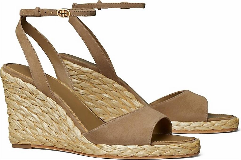 【Tory Burch】Raffia Wedge Sandal サンダル ◆国内発送◆ Raffia Wedge Sandal: Women's Designer Espadrilles | Tory Burch