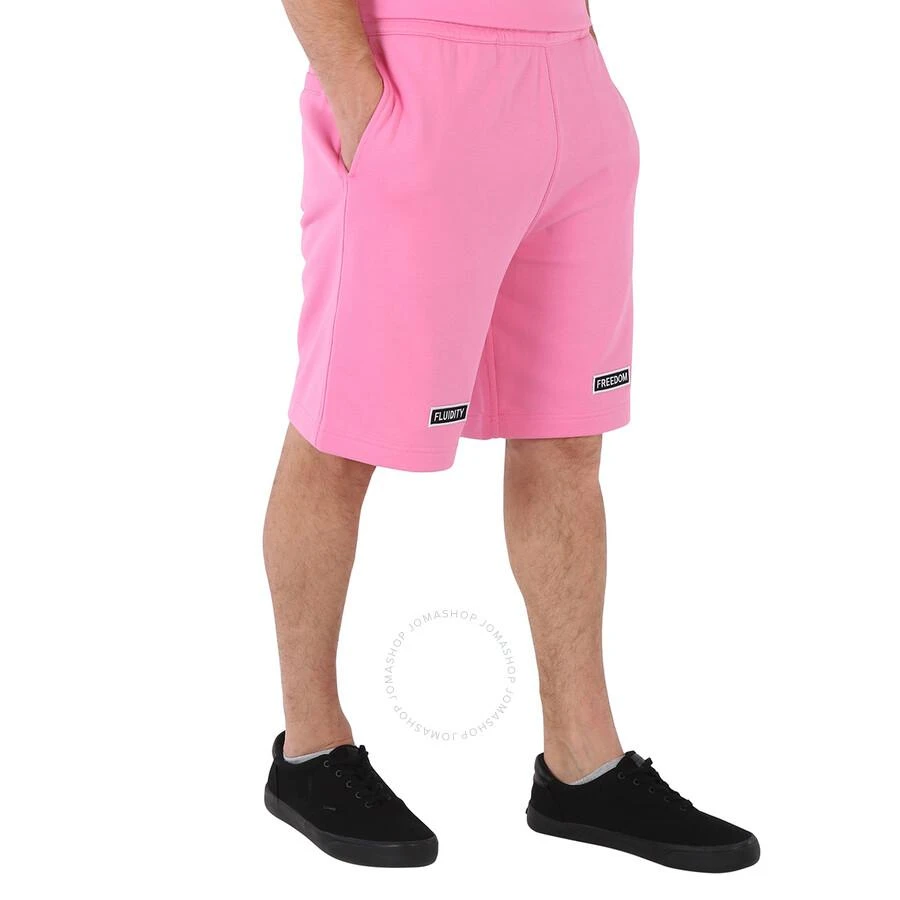 Burberry Men's Bubblegum Pink Jersey Shorts 2