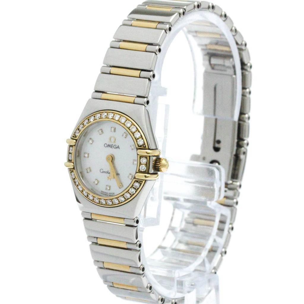 Omega Constellation gold And Steel Bracelet Watch (Pre-Owned)