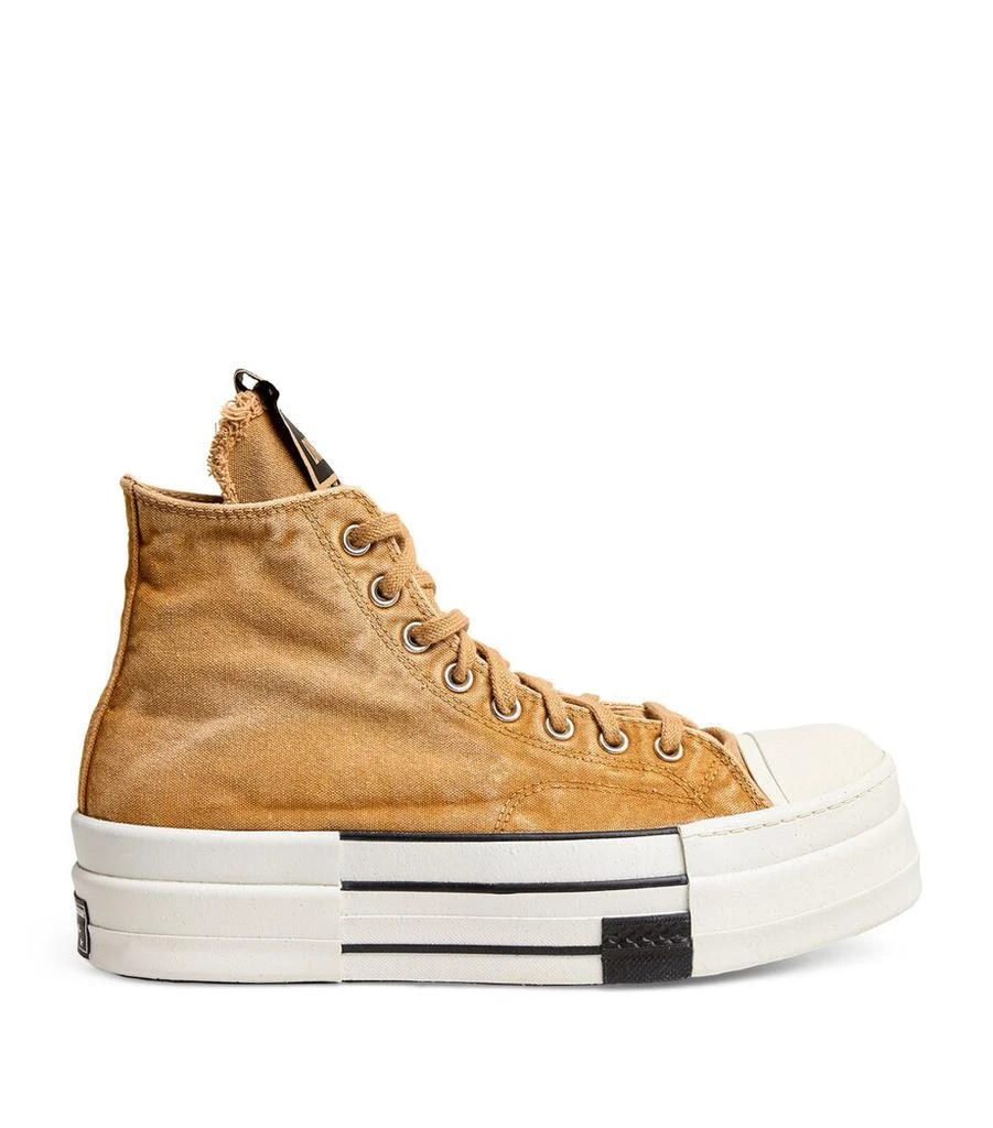 Rick Owens x Rick Owens DRKSHDW DBL Drkstr High-Top Sneakers 1