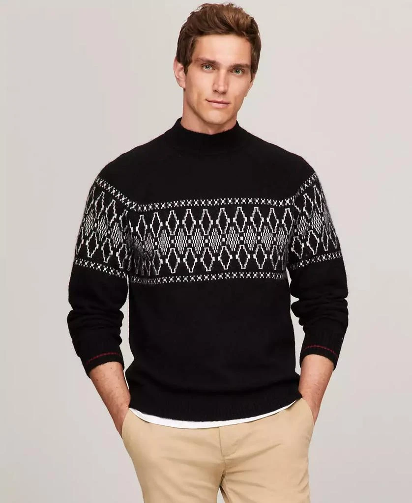 Tommy Hilfiger Men's Dress Casual Festive Turtleneck Sweater 1