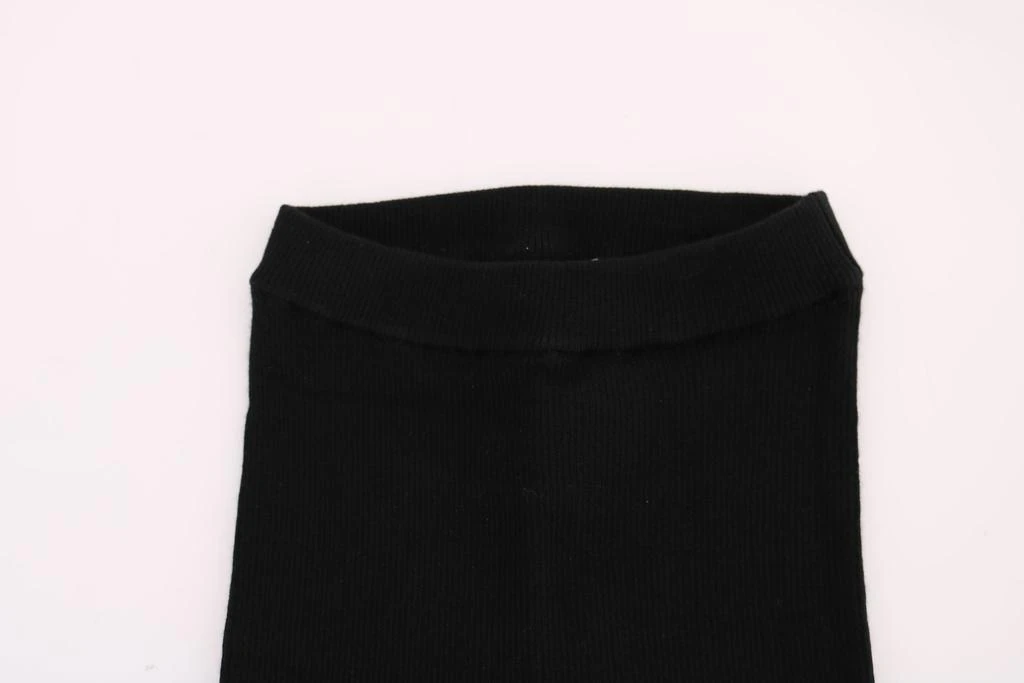 Dolce & Gabbana Dolce & Gabbana Black Slim Fit  Cashmere Pants 6