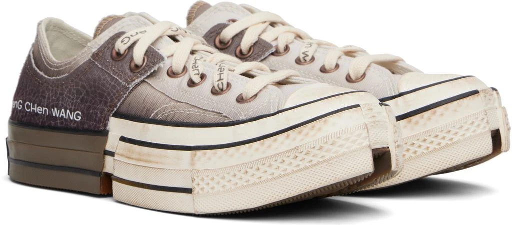 Feng Chen Wang Brown Converse Edition 2-in-1 Chuck 70 Sneakers 4