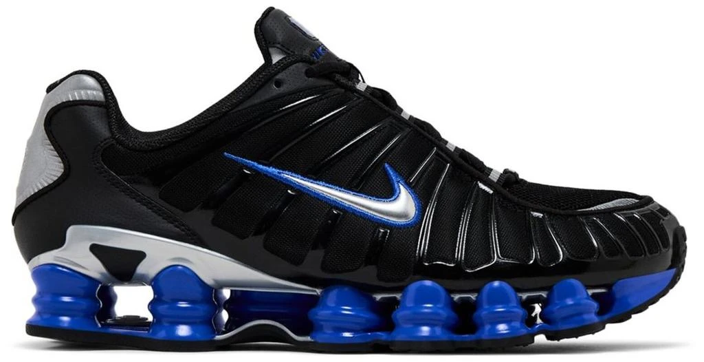 NIKE Shox TL Black Racer Blue Metallic Silver 1