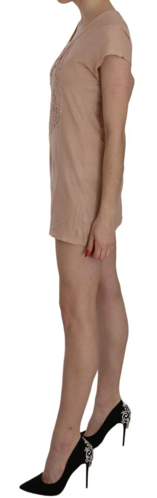 PINK MEMORIES MEMORIES Lace Short Sleeve Shift Mini Women
s Dress 2