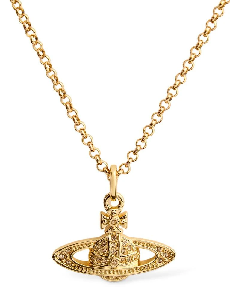 Vivienne Westwood Man Mini Bas Relief Orb Necklace 1