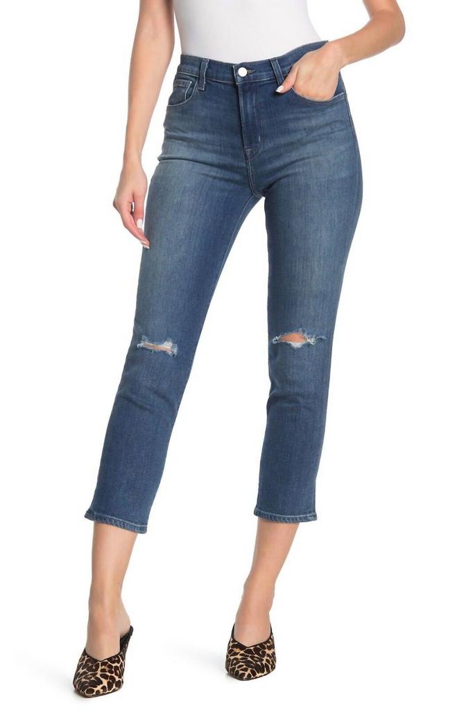 J Brand J Brand - Ruby High Rise Crop Cigarette Jeans