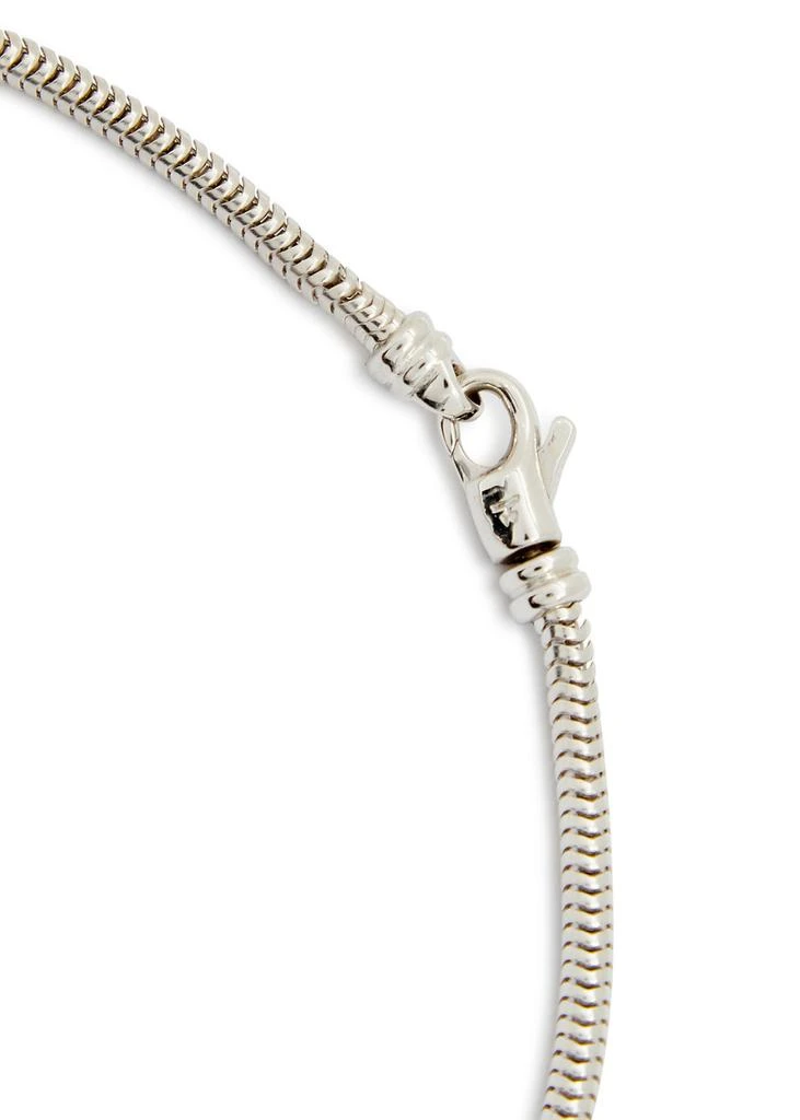 Tom Wood Sterling silver snake chain necklace  8