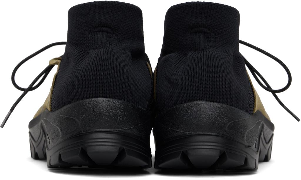 Demon SSENSE Exclusive Black & Khaki Cambriana Sneakers