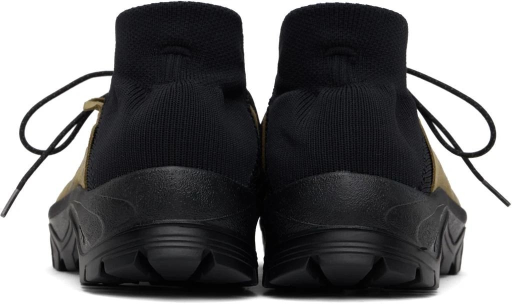 Demon SSENSE Exclusive Black & Khaki Cambriana Sneakers 2