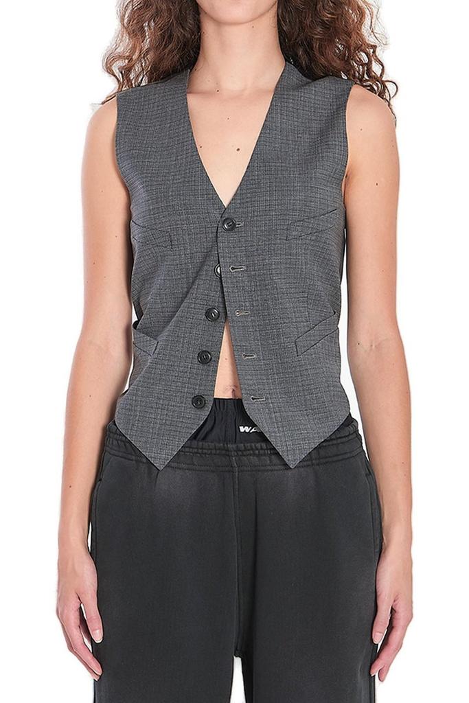 Alexander Wang oversized tailored shirt jacket in wool