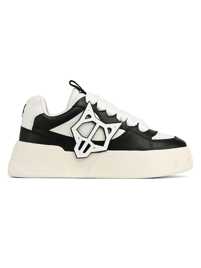 Naked Wolfe Kosa Black Low Top Sneakers 1