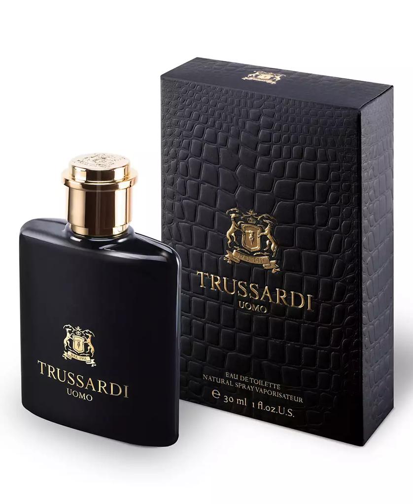 TRUSSARDI Men's Uomo Eau De Toilette, 1.0 oz