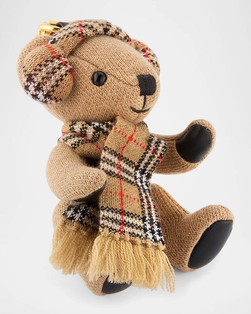 Burberry Thomas Check Earmuffs 
Scarf Bear Bag Charm 2