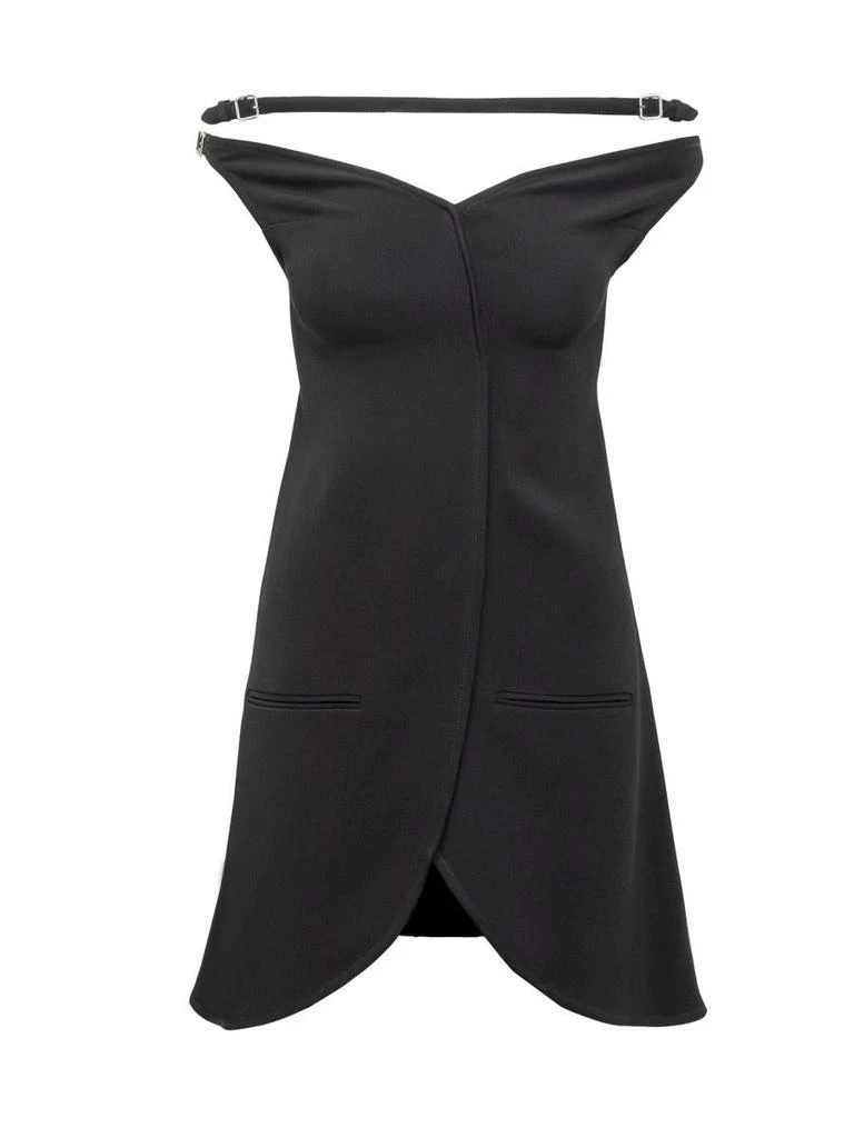 Courrèges Courrèges Ellipse Mini Dress 1