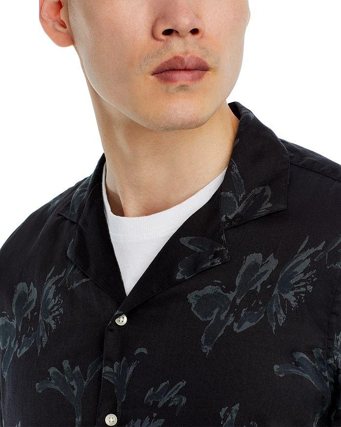 Officine Générale Short Sleeve Floral Shirt  5