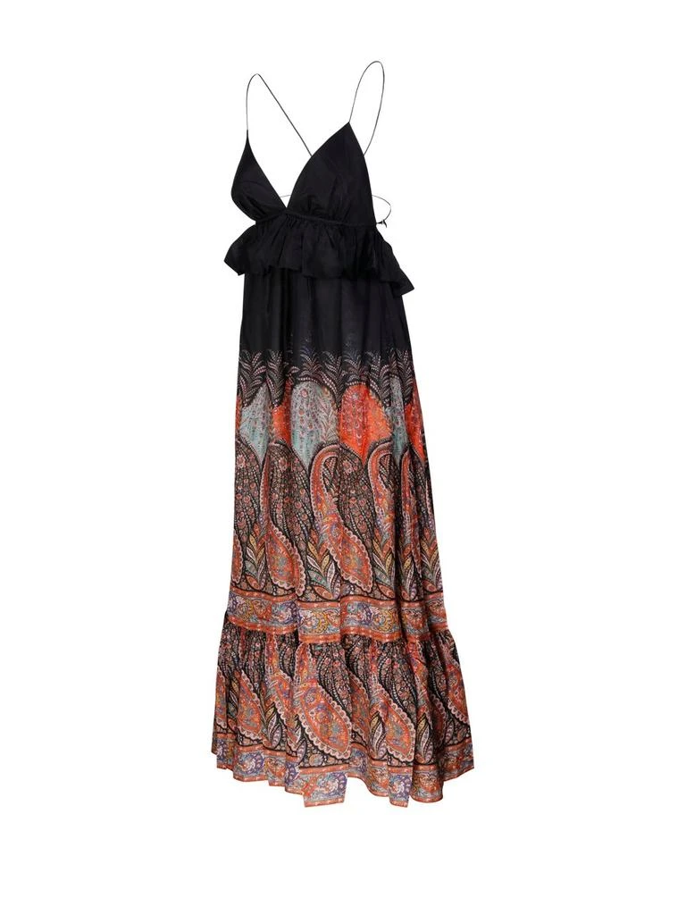 Zimmermann Zimmermann Rhiannon V-Neck Maxi Dress 3