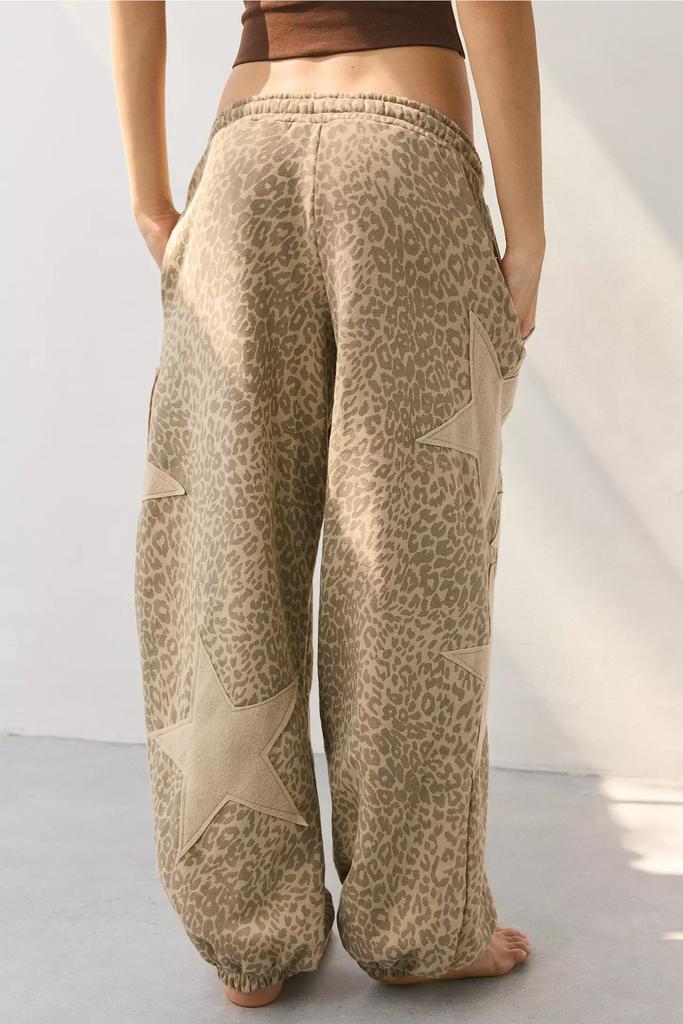 ★ILLIGO★ Star Patch Sweatpants Melange 5011543715 Heart Patch Sweatpants (Melange Gray) - sienne