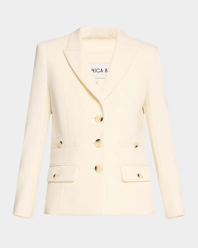 VERONICA BEARD Terre Cropped Jacket 1