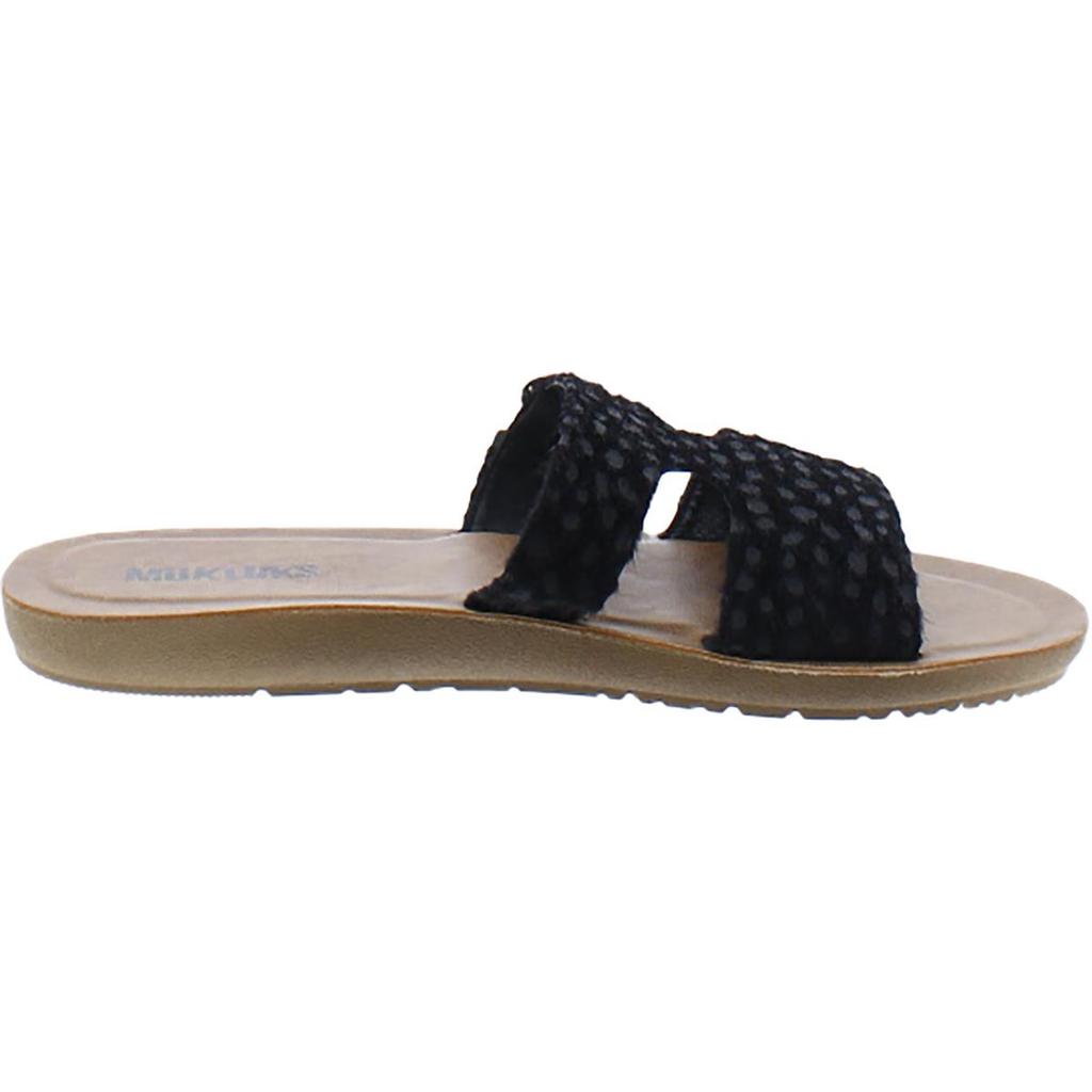 MUK LUKS Womens Suede Slide Sandals
