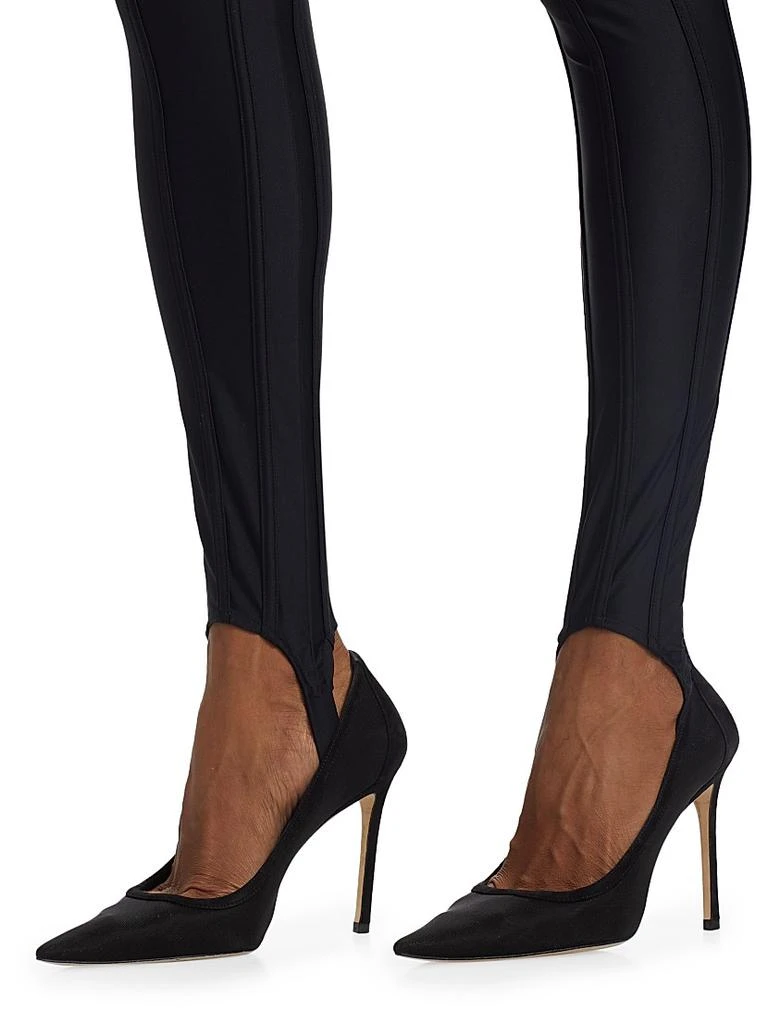 Mugler Stirrup Sport Stretch Pants 6