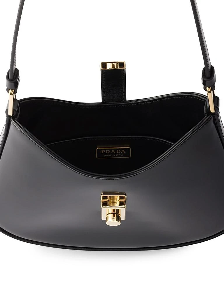 Prada Cleo Brushed Leather Shoulder Bag 4