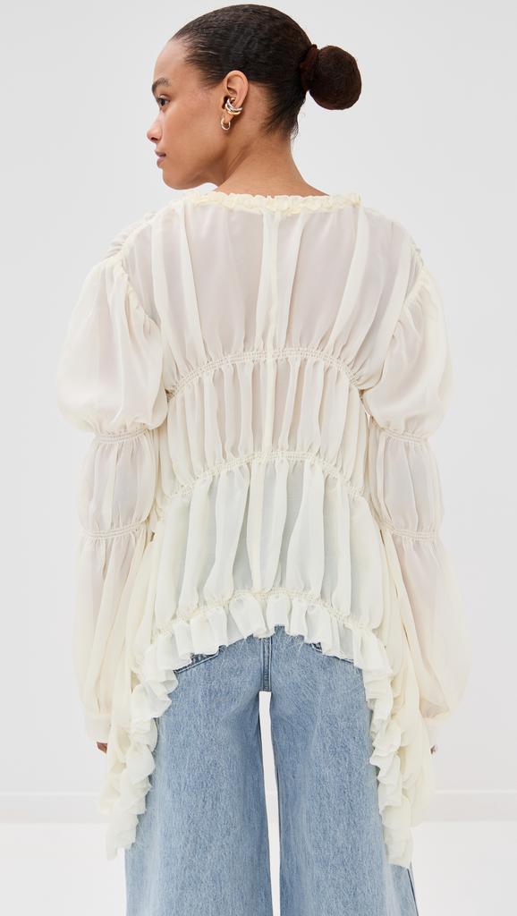 Rokh Puff Sleeve Blouse