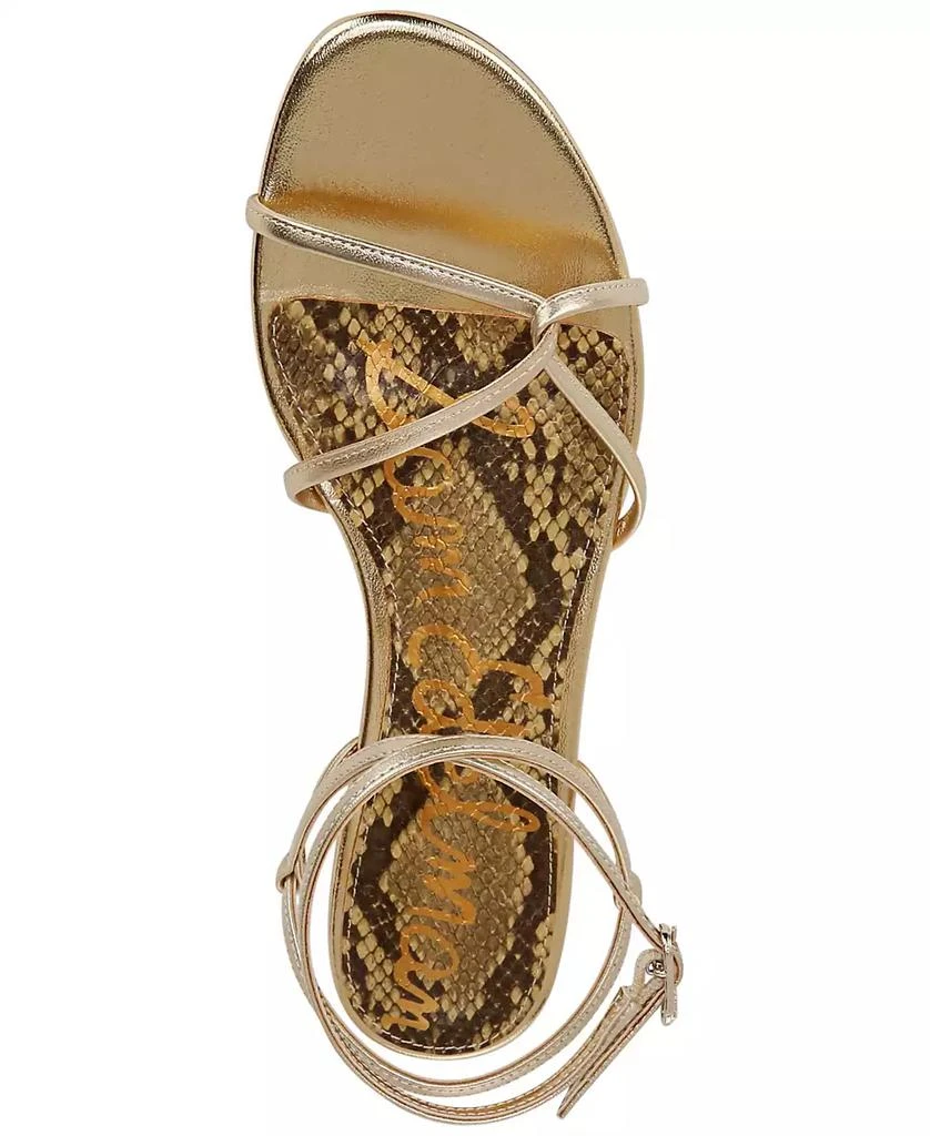 Sam Edelman Women's Elina Ankle-Strap Flat Sandals 8