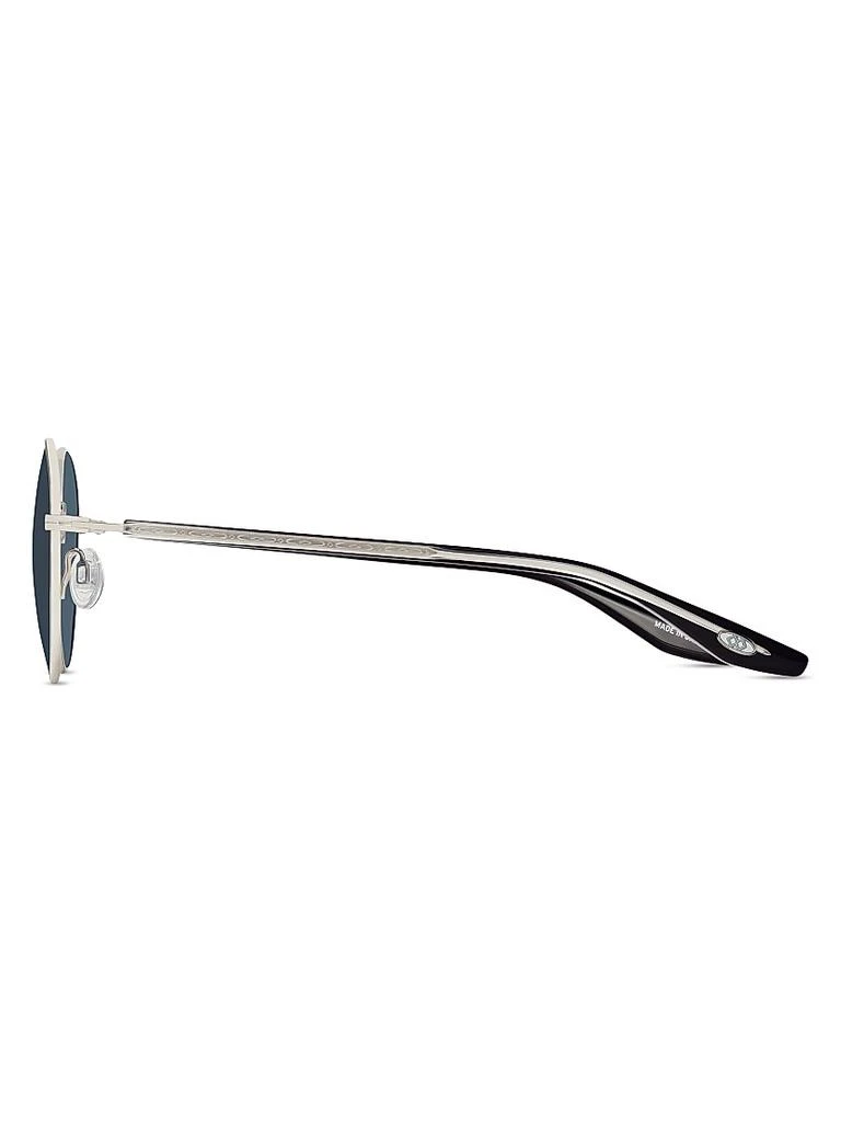 Barton Perreira Caster 50MM Round Sunglasses 4