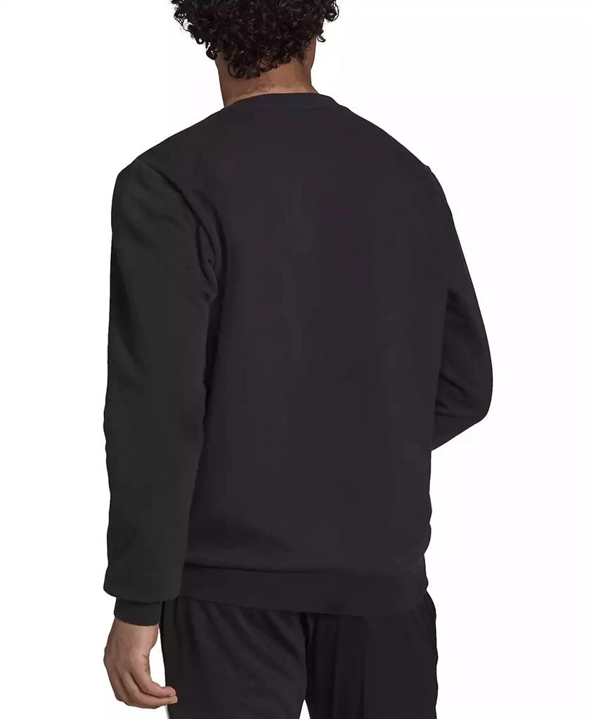 Adidas Men's Feel Cozy Essentials Classic-Fit Embroidered Logo Fleece Sweatshirt 2