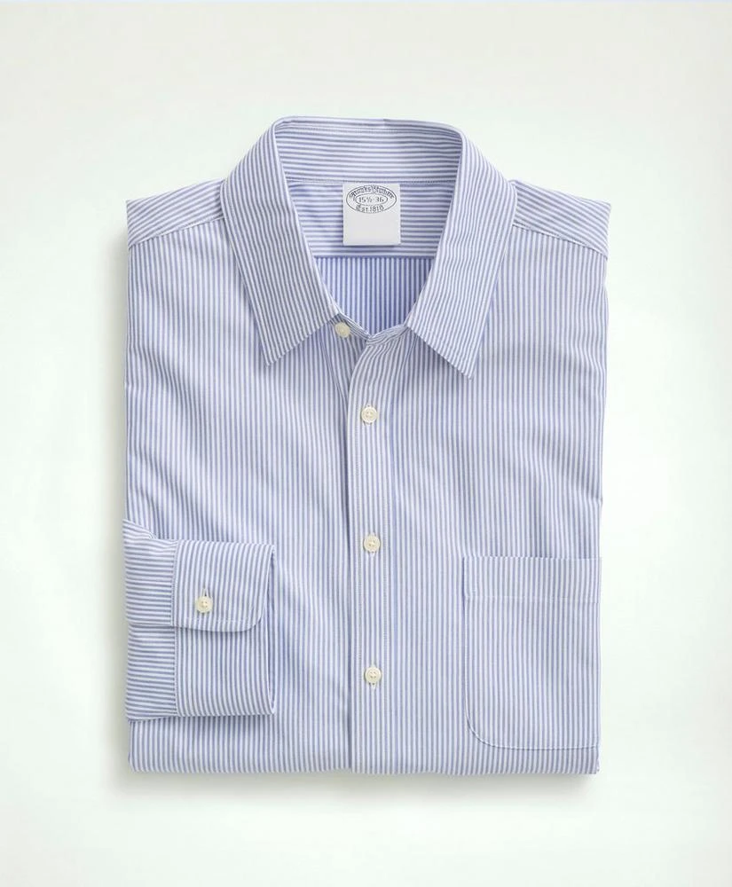 Brooks Brothers Japanese Knit Dress Shirt, Slim Fit 3