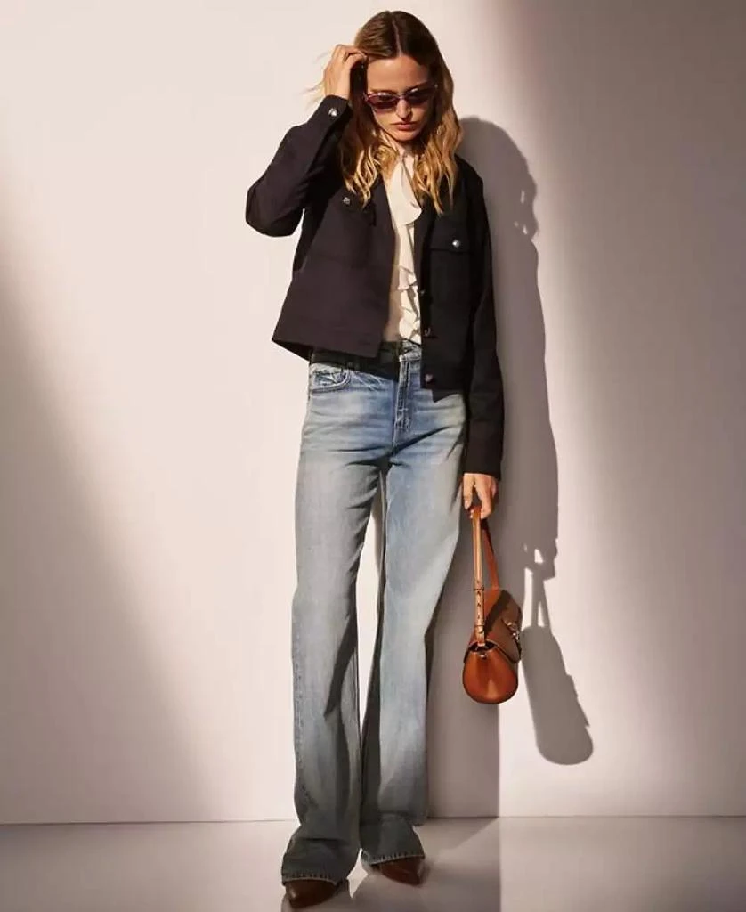 Ralph Lauren Leather Medium Tasha East-West Bag 3