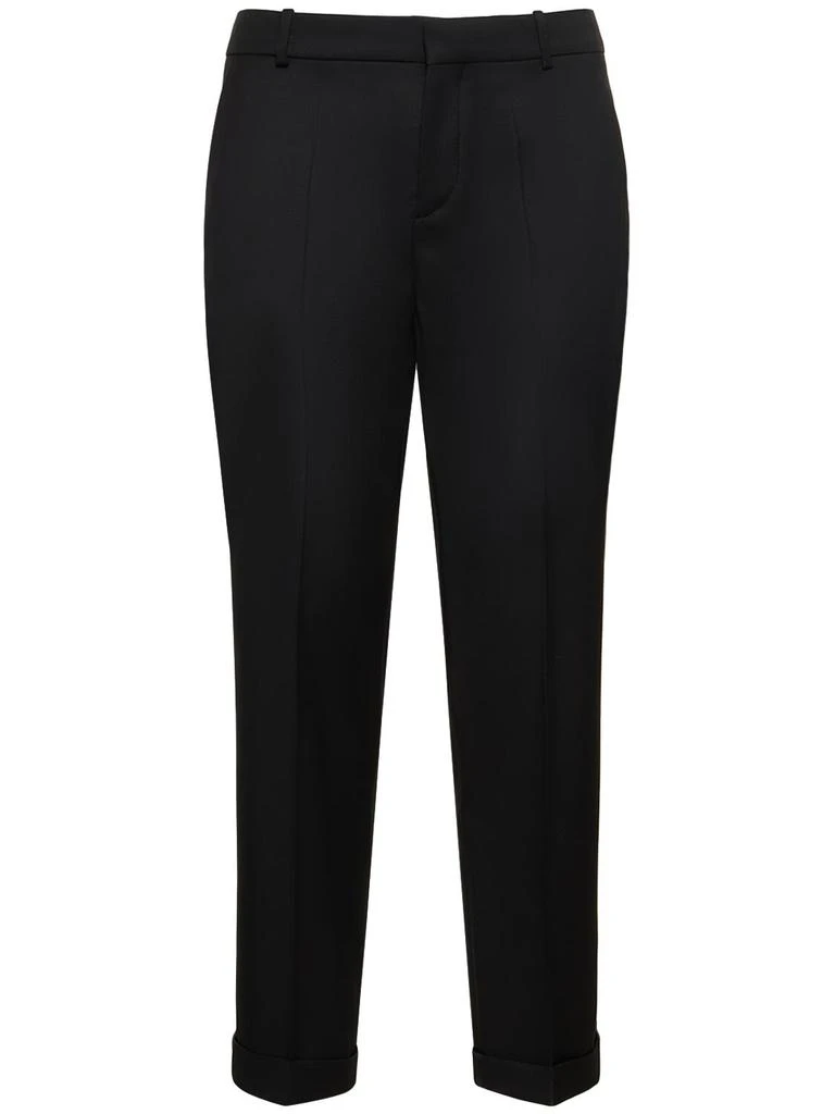 Balmain Straight Tailored Wool Pants 1
