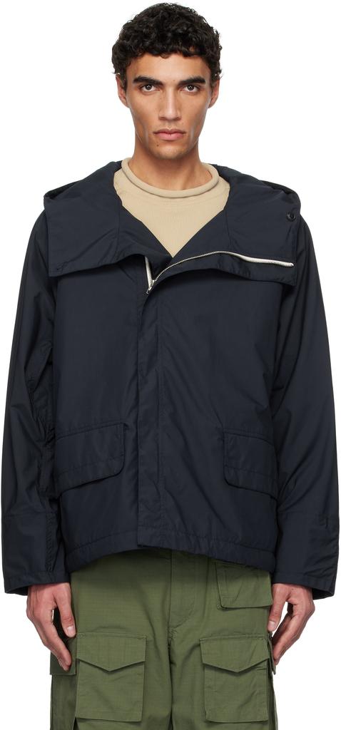 ジャケット・アウター nanamica Hooded Deck Jacket nevy L Shop Navy Hooded Deck Jacket on Sale at BeyondStyle – Get 54% Off